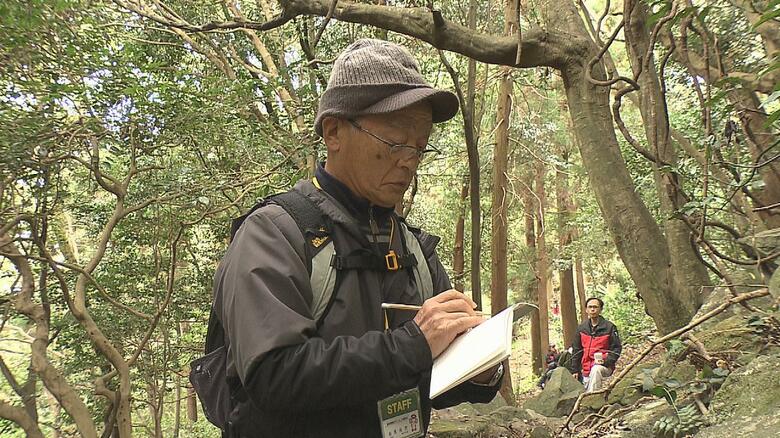 サルの個体数調査