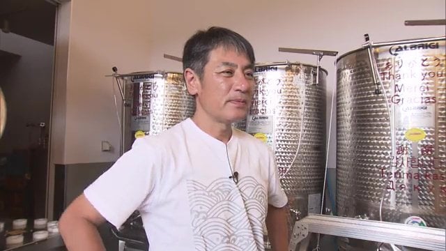 とみおかワイナリーの社長・遠藤秀文さん