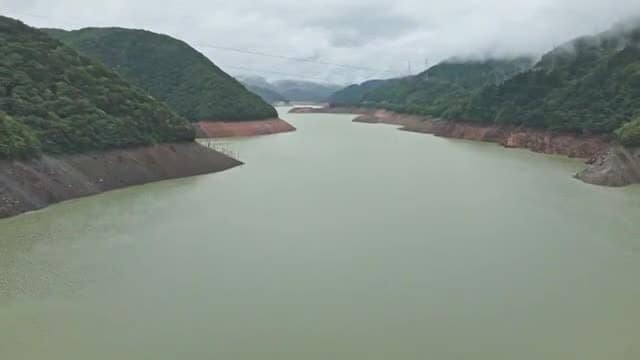 庄川の取水制限が終了 貯水ほぼゼロだった御母衣ダムの水位が33mまで回復 先月下旬からの降雨で改善