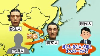 のっぺり薄い顔 新たな日本人のルーツ 古墳人 発見 現代人の半数に及ぶ影響 石川発