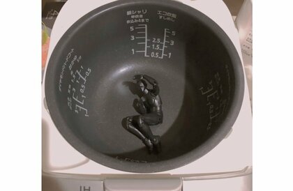妻「うわっまぶしい！じゃねぇんよ」探していた人形が出てきた場所は炊飯器…夫の“いたずら”に爆笑!
