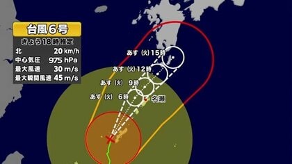 台風６号最新情報　進路・雨量・被害・交通まとめ【鹿児島】