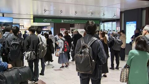 青森で震度6強　東北新幹線は全線で運転再開　青森県5人、岩手県1人がけが