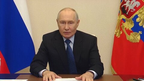 プーチン氏、下院選結果に初言及　高投票率はウクライナで戦う「軍への支持」　与党は圧勝見通し