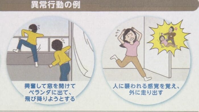 インフルエンザによる「異常行動」に注意