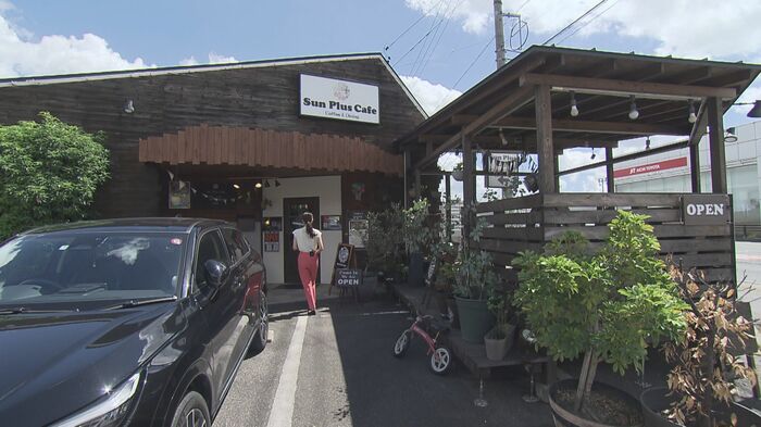 比江島選手が訪れたこともあるカフェ「Sun Plus Cafe」