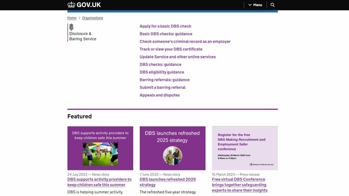 「日本版DBS」はイギリスのDBSを参考にしている