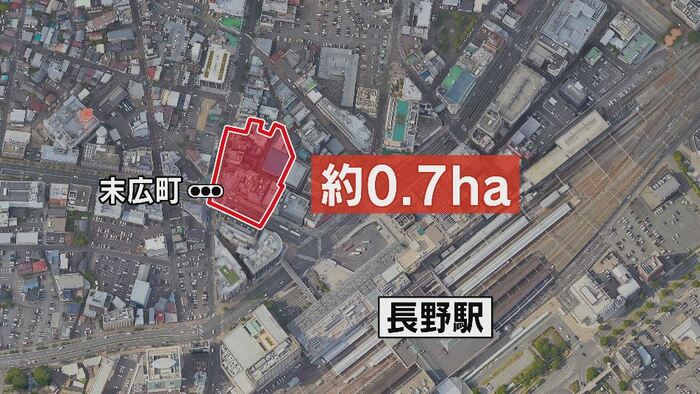 長野駅前に「タワーマンション」建設計画