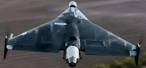 ロシア軍「ゲラン4　ジェット推進自爆無人機」（ウクライナ国防情報局のHPより）