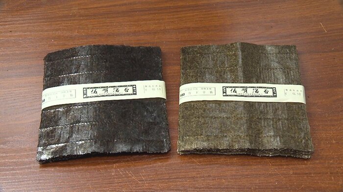 色落ちしたノリの出品も(右側)