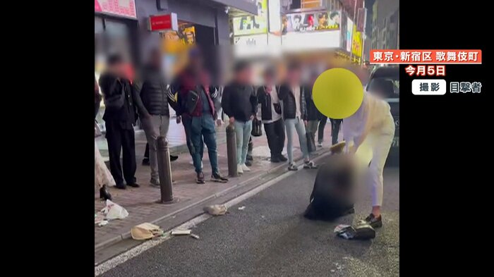 11月5日に発生した、歌舞伎町での刺傷事件
