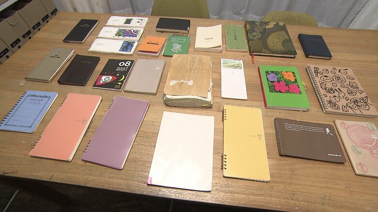 他人のプライベートをのぞき見？人々の日記400種類が読み放題　恋愛模様から仕事まで…日記を寄贈する心理とは｜FNNプライムオンライン