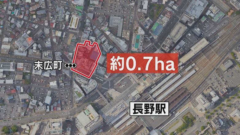長野駅前に「タワーマンション」建設計画