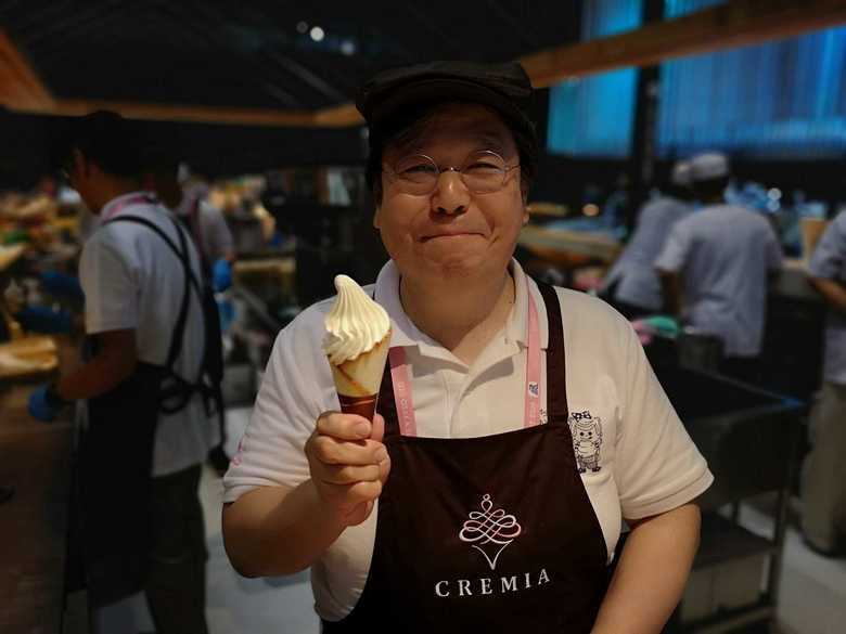 ソフトクリーム一筋36年 福西基久さん(58)