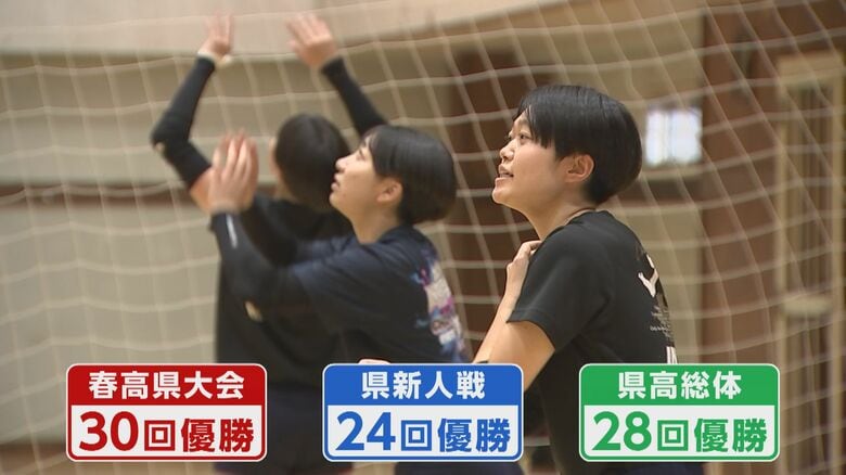 春高県大会30回優勝の実績をもつ盛岡誠桜（女子）