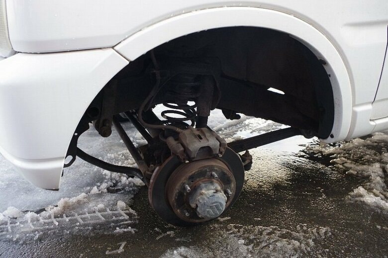 相次ぐ脱落事故に警察も危機感（提供：道警）