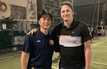 林さんとエジミウソンさんはビジネスパートナーになった