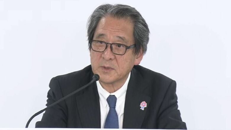 博覧会協会　石毛事務総長（12日）