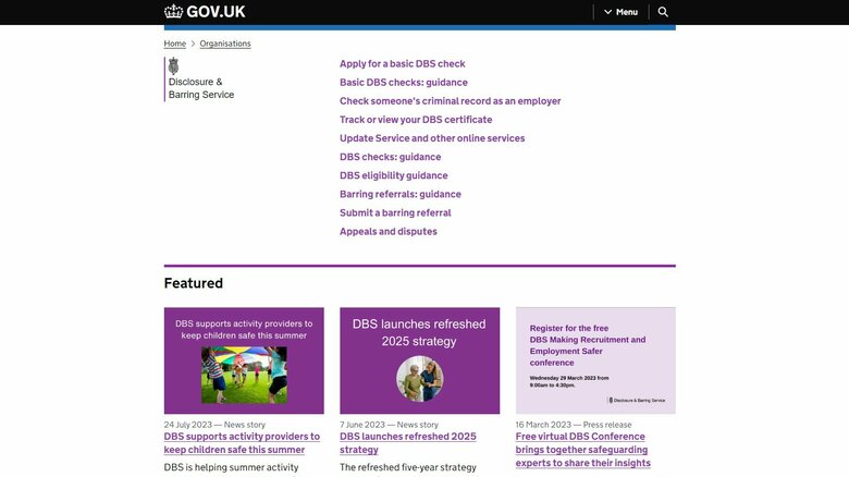 「日本版DBS」はイギリスのDBSを参考にしている