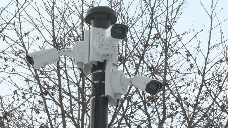 白金青い池に侵入した人を検知するAI搭載カメラ