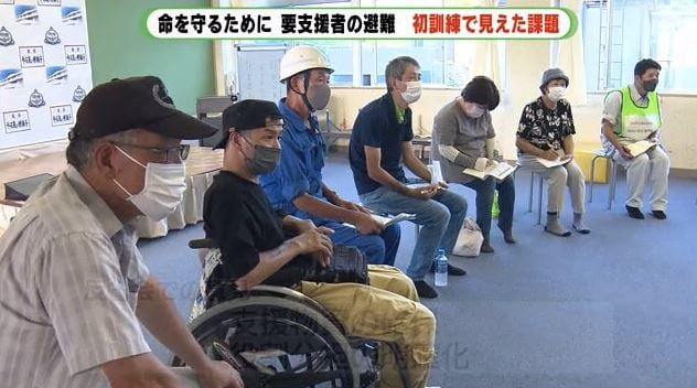 訓練後の反省会