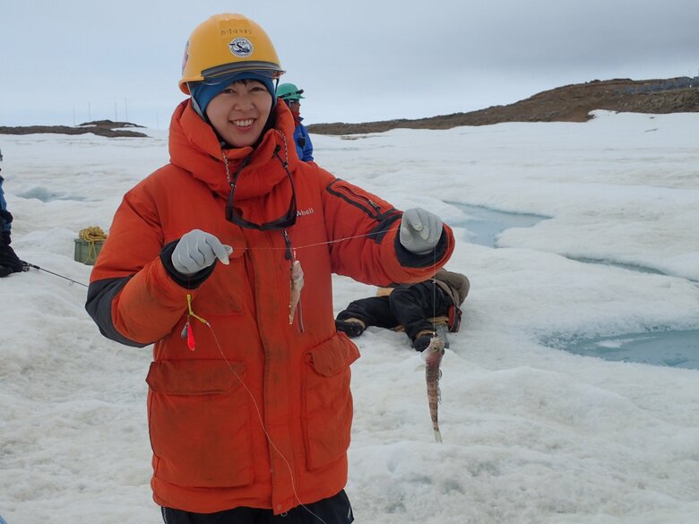 第58次南極地域観測隊に参加した環境省　竹原真理さん