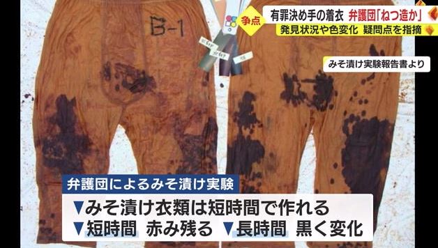 弁護団のみそ漬け実験