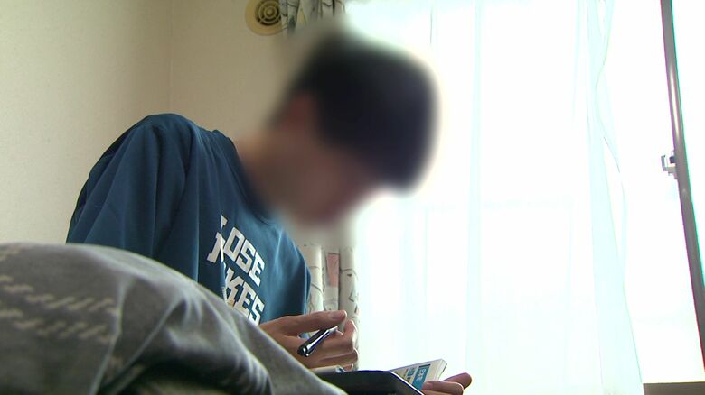 公務員試験受験に向けて奮闘する達也さん