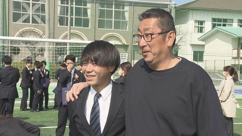 谷野選手と山田監督