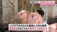 巡視船から重油流出で被害額は６億円以上か　塩釜市などが国に迅速な支援と補償求める要望書〈宮城〉