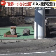「やったー！道の説明に使えますよ！」わずか0.24㎡の自称“世界一小さな公園”がギネス申請へ　現在はオレゴン州ミル・エンズ公園の0.29がギネス記録　静岡・長泉町