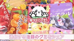 「梅干しグミ」に「シロップ入りグミ」…個性豊かなグミが集結した「グミウイーク2020」が開催