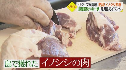 被害深刻　イノシシが島民の数を超え…「みんなで立ち向かうため」まずはおいしく食べて関心を【愛媛発】