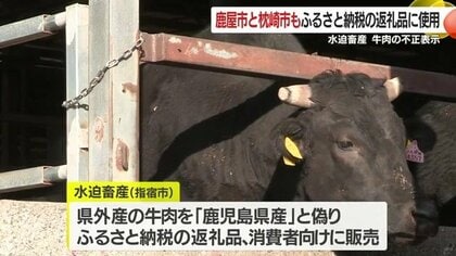枕崎で数千件に拡大か　ふるさと納税“黒毛和牛”不正表示で6自治体に波及