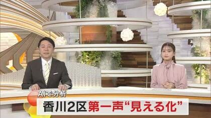 シリーズ衆院選　候補者第一声をＡＩ分析で”見える化”　第五回・香川２区【香川】