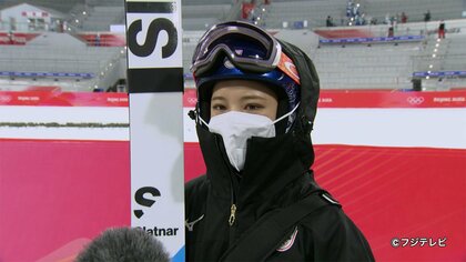 髙梨沙羅選手4位「山あり谷ありの4年間でした」　スキージャンプ　女子ノーマルヒル
