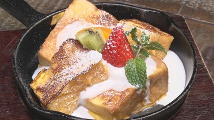 地元の新たな特産品に…カフェの店主が農家と作った「桑名もち小麦」 トーストからもあふれ出る小麦愛