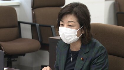 野田聖子少子化相　新型コロナ感染の疑い