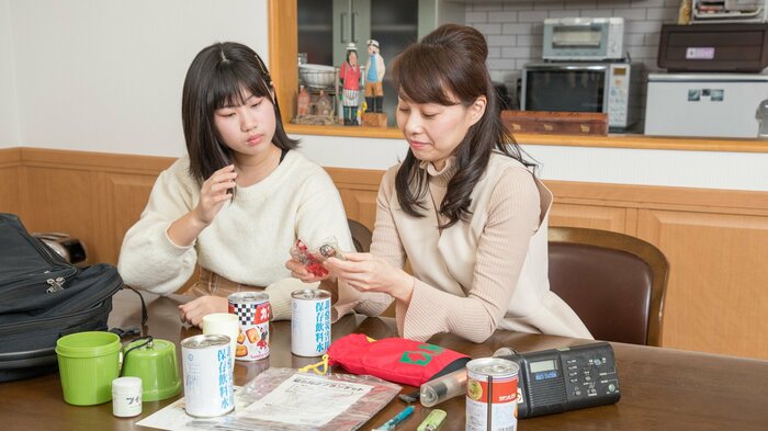 家が無事なら在宅避難を（画像はイメージ）
