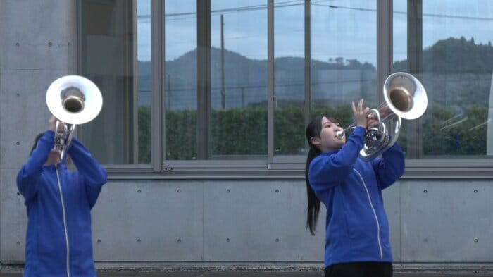 限られた時間での練習に余念がない部員たち