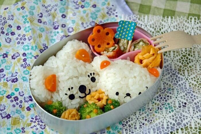 一般的なキャラクター弁当のイメージ