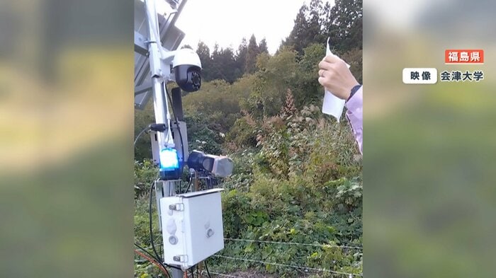 ランプが点灯し、警報音が鳴り響く