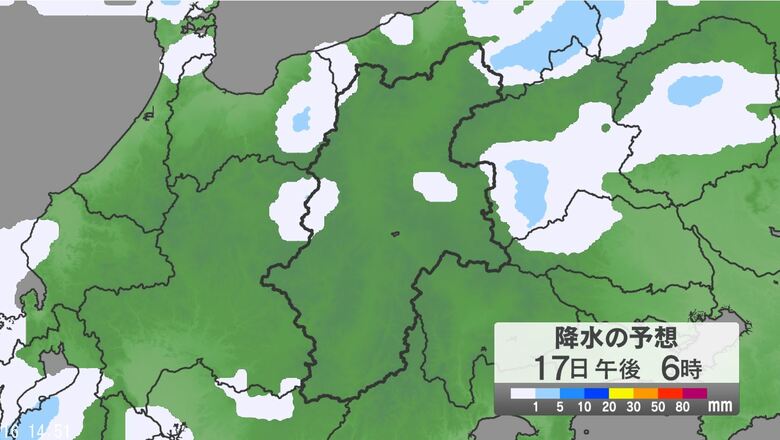 関東甲信地方では局地的な激しい雨、落雷や竜巻など激しい突風に注意　17日昼過ぎから夜遅くにかけて、大気の状態が非常に不安定｜FNNプライムオンライン
