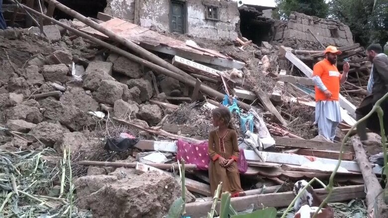 アフガニスタン地震「72時間」迫る　死者1400人超確認されるも依然多くの人が倒壊家屋の下敷きに｜FNNプライムオンライン