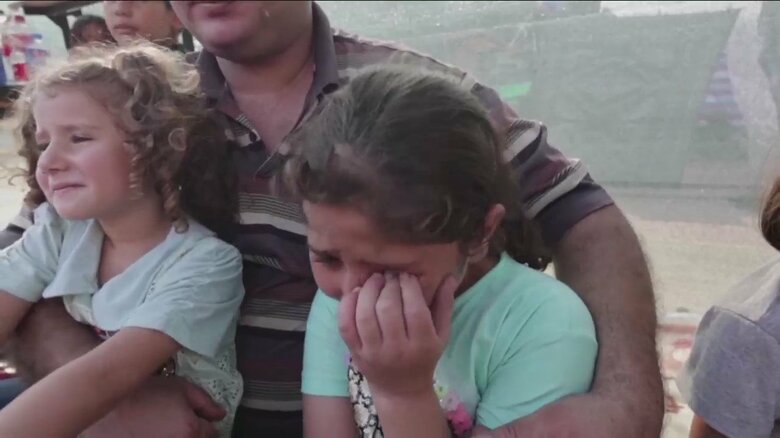「どこに逃げたらいい」むせび泣く少女も…「ガザ」住民約半数が南部へ移動　イスラエル側合わせた双方の死者4000人超に｜FNNプライムオンライン
