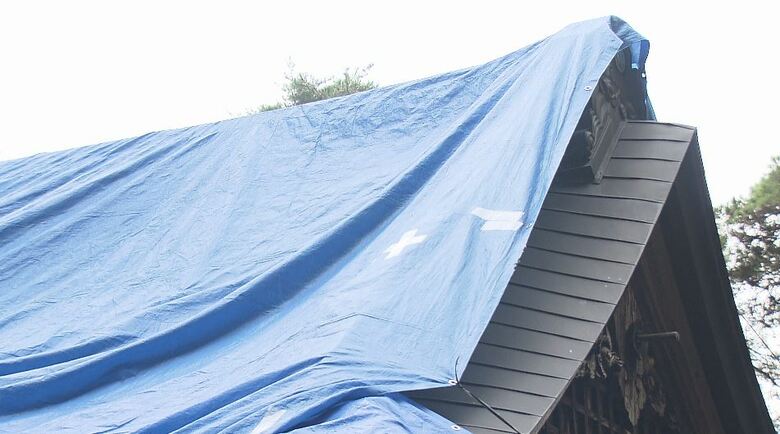 「心配はしていたが、まさか来るとは…」神社の銅屋根はがされる被害相次ぐ　いずれも人目につかない山あい　現行犯逮捕した会社員の男ら2人の身柄を送検　余罪を捜査｜FNNプライムオンライン