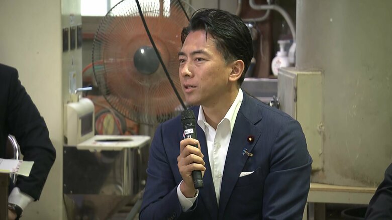 小泉農水大臣、福島で農家と意見交換　高温耐性品種の切り替えや「節水型乾田直播」に支援へ｜FNNプライムオンライン