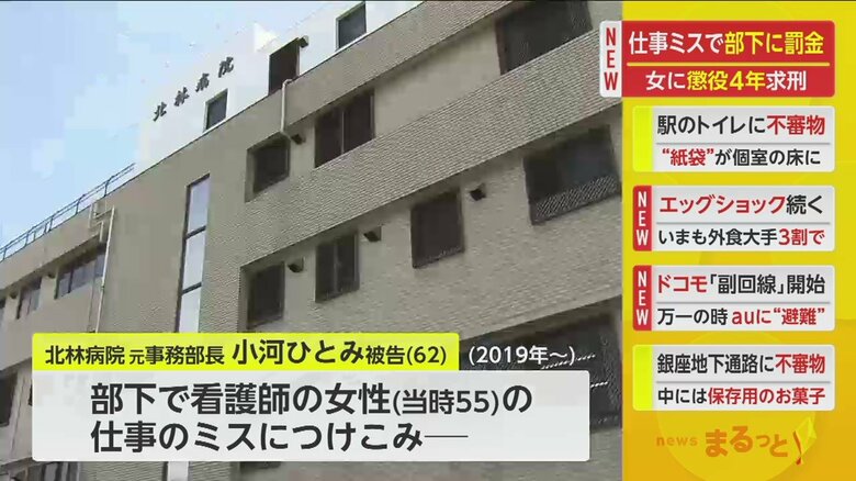 事件があった北林病院（名古屋市）