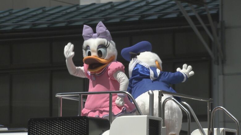 ディズニーのキャラクターたち