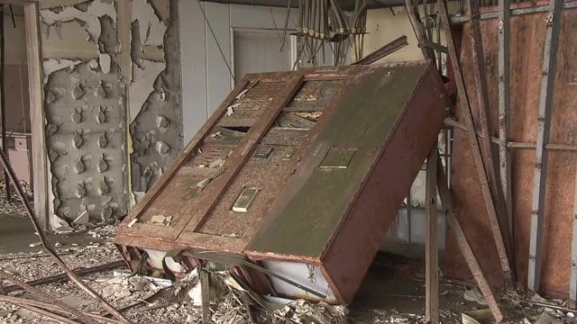 震災遺構・請戸小学校　入館者は増えているものの…